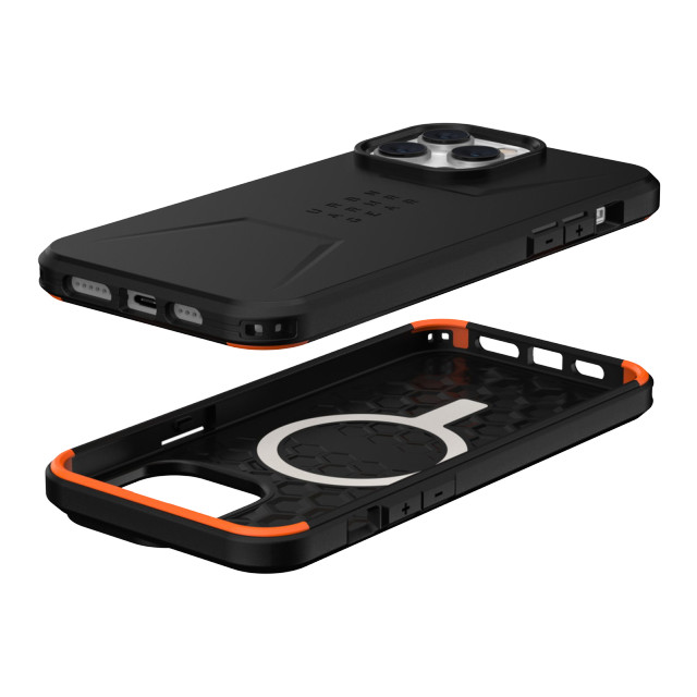 【iPhone14 Pro Max ケース】UAG MagSafe対応 CIVILIAN (ブラック)サブ画像