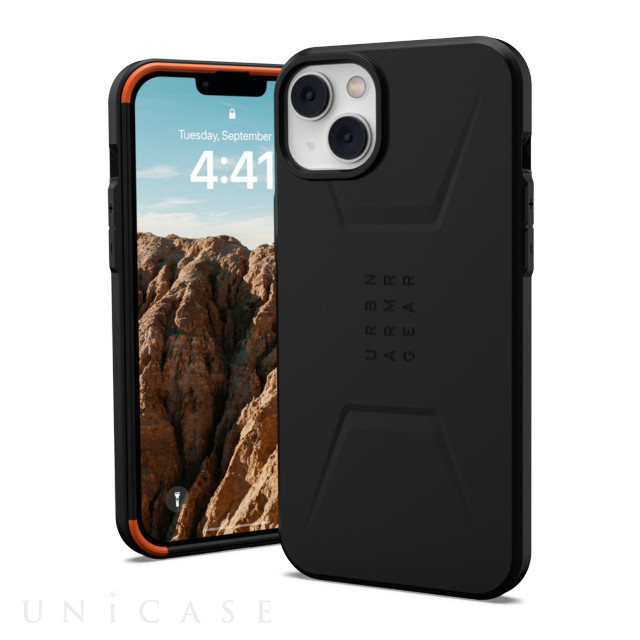 【iPhone14 Plus ケース】UAG MagSafe対応 CIVILIAN (ブラック)