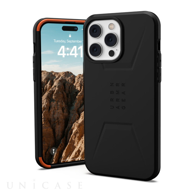 【iPhone14 Pro Max ケース】UAG MagSafe対応 CIVILIAN (ブラック)