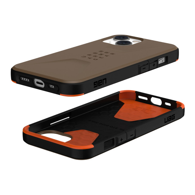 【iPhone14/13 ケース】UAG CIVILIAN (ダークアース)サブ画像