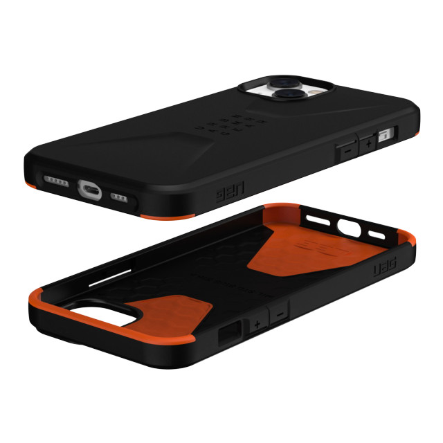 【iPhone14 Plus ケース】UAG CIVILIAN (ブラック)サブ画像