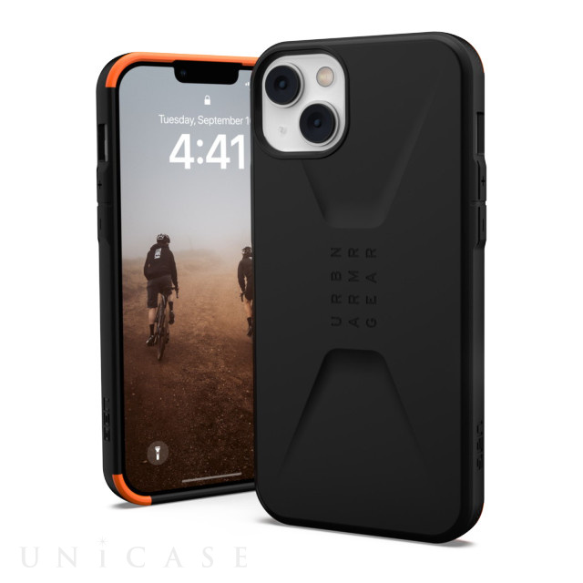 【iPhone14 Plus ケース】UAG CIVILIAN (ブラック)