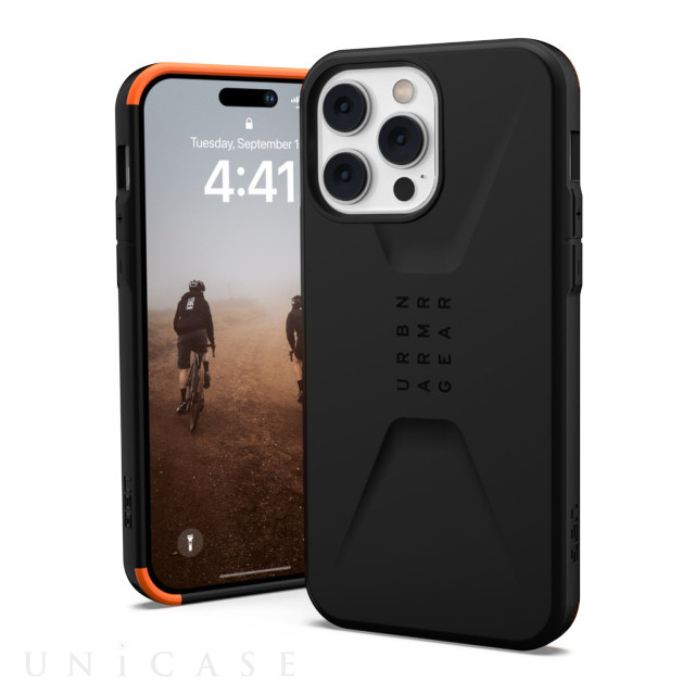 【iPhone14 Pro Max ケース】UAG CIVILIAN (ブラック)