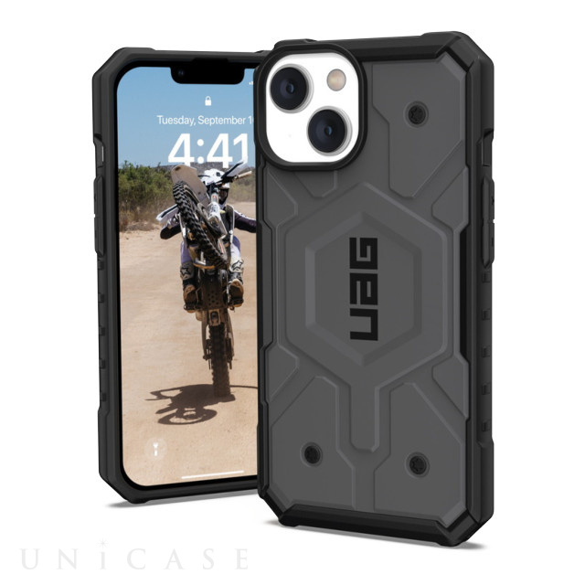 【iPhone14/13 ケース】UAG MagSafe対応 PATHFINDER (シルバー)