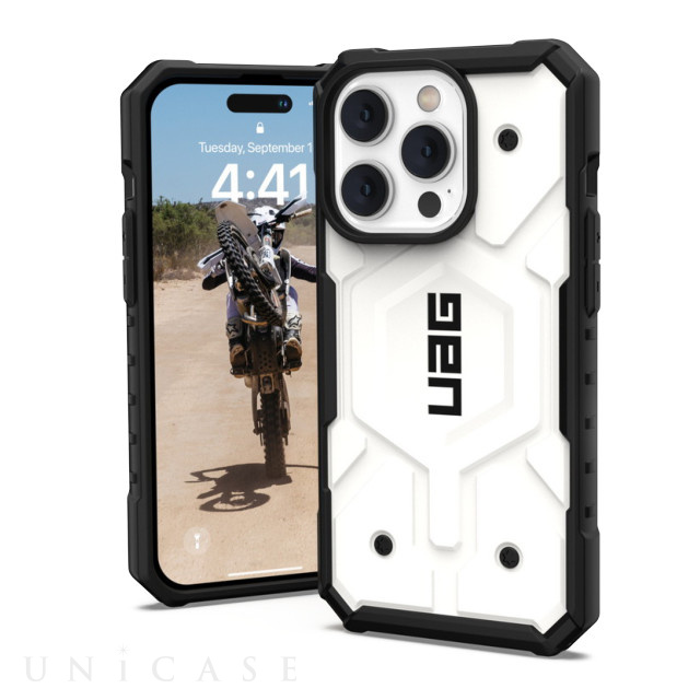 【iPhone14 Pro ケース】UAG MagSafe対応 PATHFINDER (ホワイト)