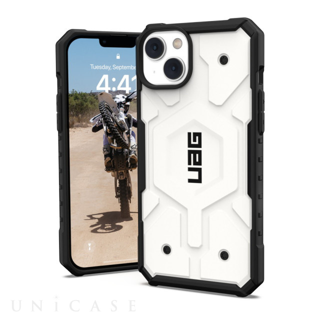 【iPhone14 Plus ケース】UAG MagSafe対応 PATHFINDER (ホワイト)