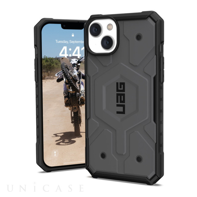 【iPhone14 Plus ケース】UAG MagSafe対応 PATHFINDER (シルバー)