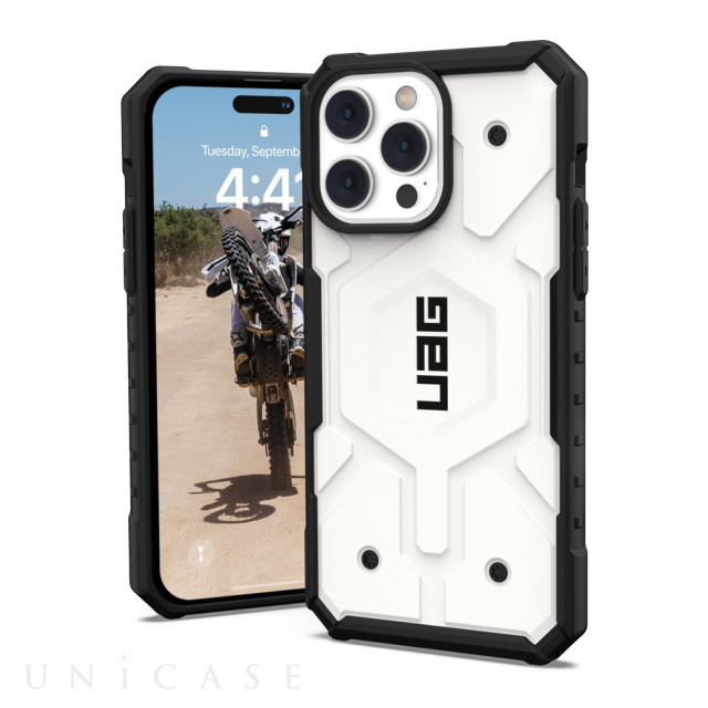 【iPhone14 Pro Max ケース】UAG MagSafe対応 PATHFINDER (ホワイト)