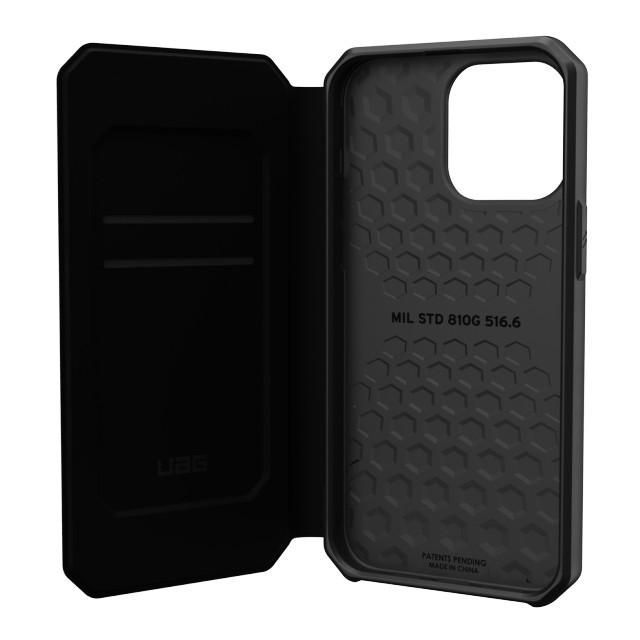 【iPhone14 Pro Max ケース】UAG METROPOLIS 手帳型 (ケブラーブラック)goods_nameサブ画像