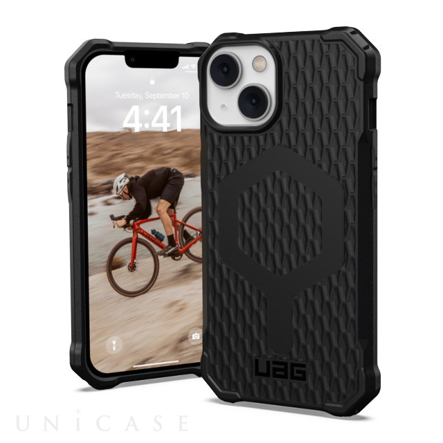 【iPhone14/13 ケース】UAG MagSafe対応 ESSENTIAL ARMOR (ブラック)