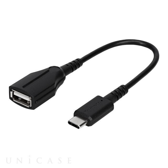 最大3.0A急速充電＋データ転送 USB Type-C to USB Type-A 変換ケーブル OWL-CBCMAF2シリーズ (0.2m/ブラック)