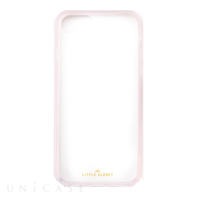 【iPhoneSE(第3/2世代)/8/7/6s/6 ケース】LITTLE CLOSET iPhone case (GLASS PINK)