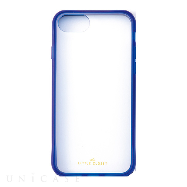【iPhoneSE(第3/2世代)/8/7/6s/6 ケース】LITTLE CLOSET iPhone case (GLASS NAVY)