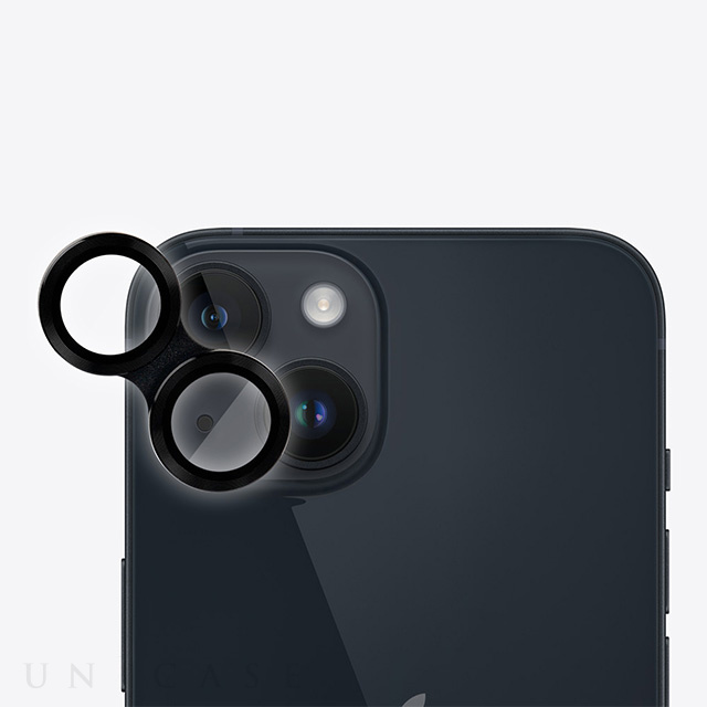 【iPhone14/14 Plus フィルム】Kenko スマートフォンレンズプロテクター (ブラック)