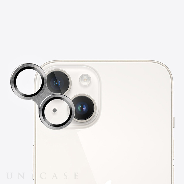 【iPhone14/14 Plus フィルム】Kenko スマートフォンレンズプロテクター (シルバー)