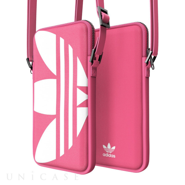 Universal Pouch Big Logo (Pink/White)