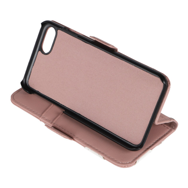 【iPhoneSE(第3/2世代)/8/7 ケース】DAISY PACH PU QUILT Leather Book Type Case (DUSTY PINK/WHITE)goods_nameサブ画像