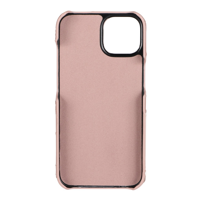 【iPhone14/13 ケース】DAISY PACH PU QUILT Leather Back Case (DUSTY PINK/WHITE)goods_nameサブ画像