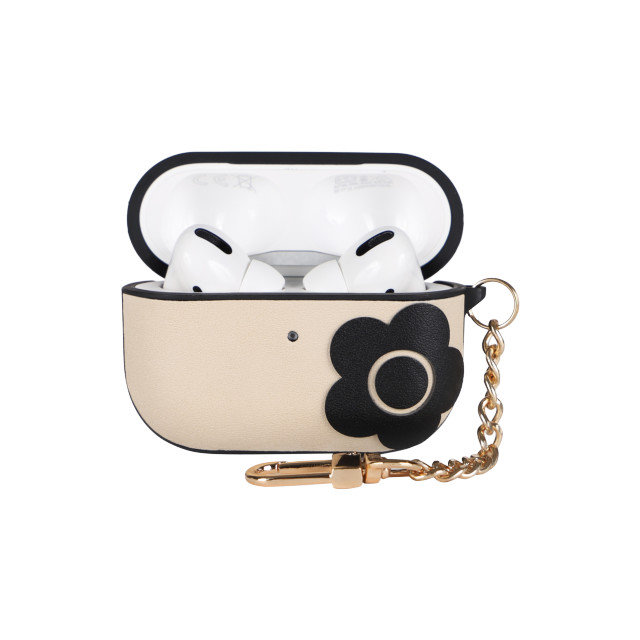 【AirPods Pro(第1世代) ケース】PU Leather Hybrid Case (IVORY/BLACK)goods_nameサブ画像