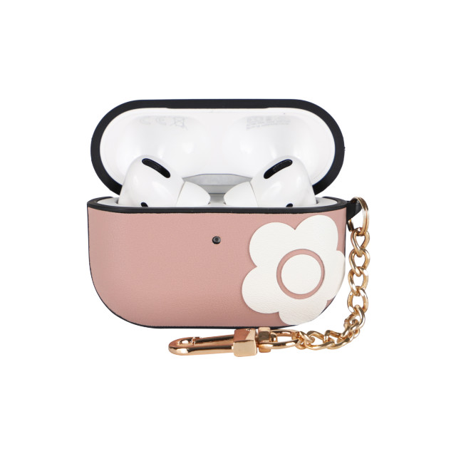 【AirPods Pro(第1世代) ケース】PU Leather Hybrid Case (DUSTY PINK/WHITE)goods_nameサブ画像