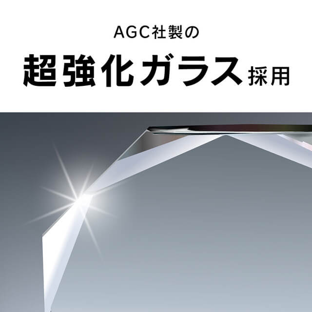 【Apple Watch フィルム 45mm】[FLEX 3D] 高透明 全画面保護強化ガラス (ブラック) for Apple Watch Series9/8/7サブ画像