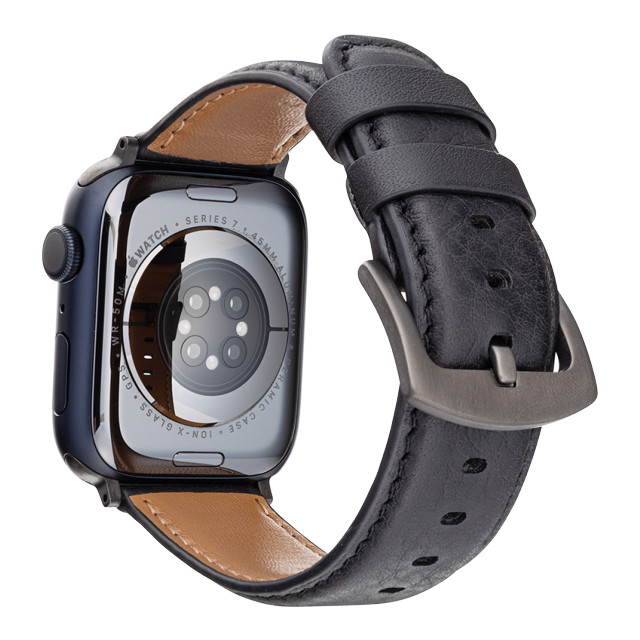 【Apple Watch バンド 49/45/44/42mm】ミネルバボックスレザーバンド (ネロ) for Apple Watch Ultra2/1/SE(第2/1世代)/Series9/8/7/6/5/4/3/2/1goods_nameサブ画像