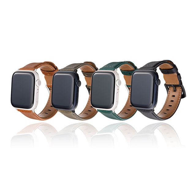 【Apple Watch バンド 49/45/44/42mm】ミネルバボックスレザーバンド (コニャック) for Apple Watch Ultra2/1/SE(第2/1世代)/Series9/8/7/6/5/4/3/2/1goods_nameサブ画像