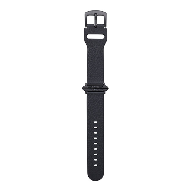 【Apple Watch バンド 49/45/44/42mm】イタリアンレザーバンド (ネロ) for Apple Watch Ultra2/1/SE(第2/1世代)/Series9/8/7/6/5/4/3/2/1サブ画像