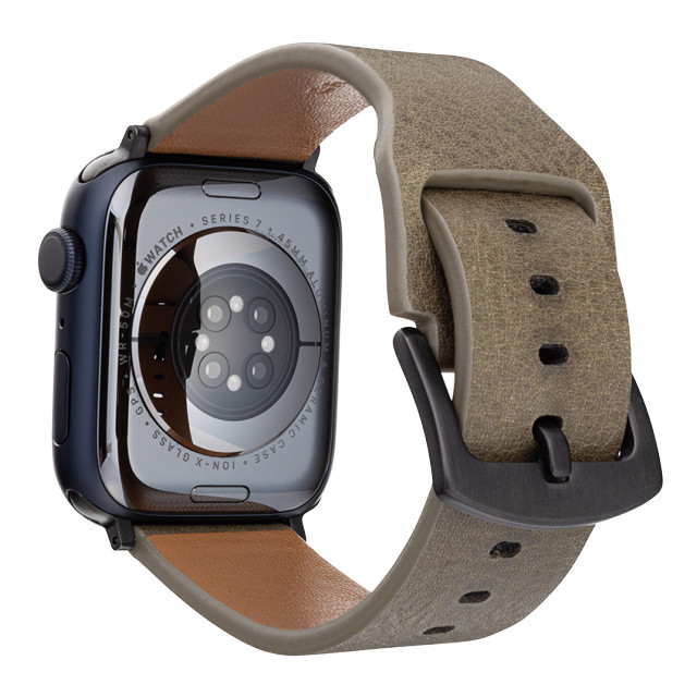 【Apple Watch バンド 41/40/38mm】イタリアンレザーバンド (グリージオ) for Apple Watch SE(第2/1世代)/Series9/8/7/6/5/4/3/2/1goods_nameサブ画像