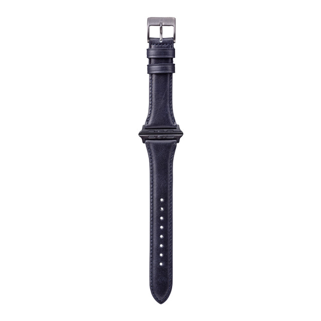 【Apple Watch バンド 49/45/44/42mm】ミュージアムカーフレザーバンド (ネイビー) for Apple Watch Ultra2/1/SE(第2/1世代)/Series9/8/7/6/5/4/3/2/1goods_nameサブ画像