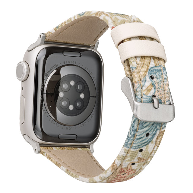 【Apple Watch バンド 41/40/38mm】モリスデザインウォッチバンド (アイリス(アイボリー)) for Apple Watch SE(第2/1世代)/Series9/8/7/6/5/4/3/2/1goods_nameサブ画像
