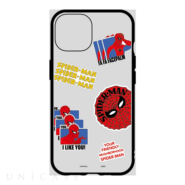 【iPhone14/13 ケース】MARVEL IIII fit Clear (ステッカー)