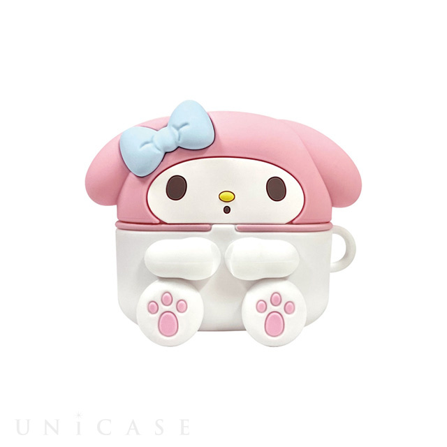 【AirPods Pro(第2/1世代) ケース】サンリオキャラクターズ シリコンケース (マイメロディ)