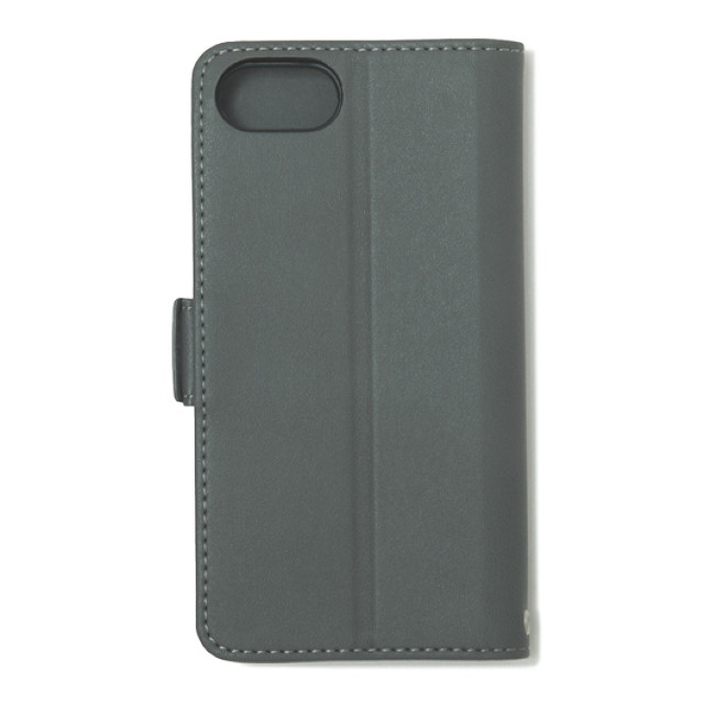 【iPhoneSE(第3/2世代)/8/7 ケース】PU Leather Book Type Case (GRAY)goods_nameサブ画像