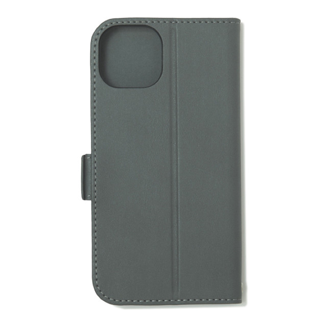 【iPhone14/13 ケース】PU Leather Book Type Case (GRAY)サブ画像