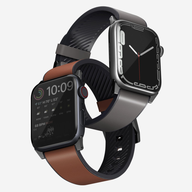 446 Apple Watch エルメス ブラック レディースサイズ 美品ベルト - 時計