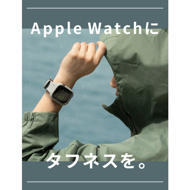 【Apple Watch バンド 45/44mm】MONOS 2-IN-1 APPLE WATCH STRAP WITH HYBRID バンド一体型タフネスケース MIDNIGHT BLACK (BLACK) for Apple Watch SE(第2/1世代)/Series9/8/7/6/5/4サブ画像