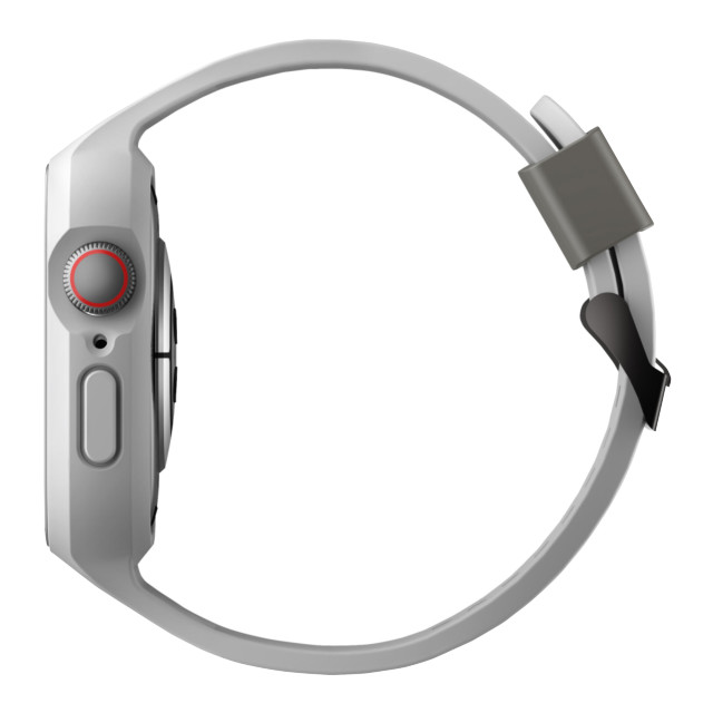 【Apple Watch バンド 45/44mm】MONOS 2-IN-1 APPLE WATCH STRAP WITH HYBRID バンド一体型タフネスケース CHALK GREY (GREY) for Apple Watch SE(第2/1世代)/Series9/8/7/6/5/4goods_nameサブ画像