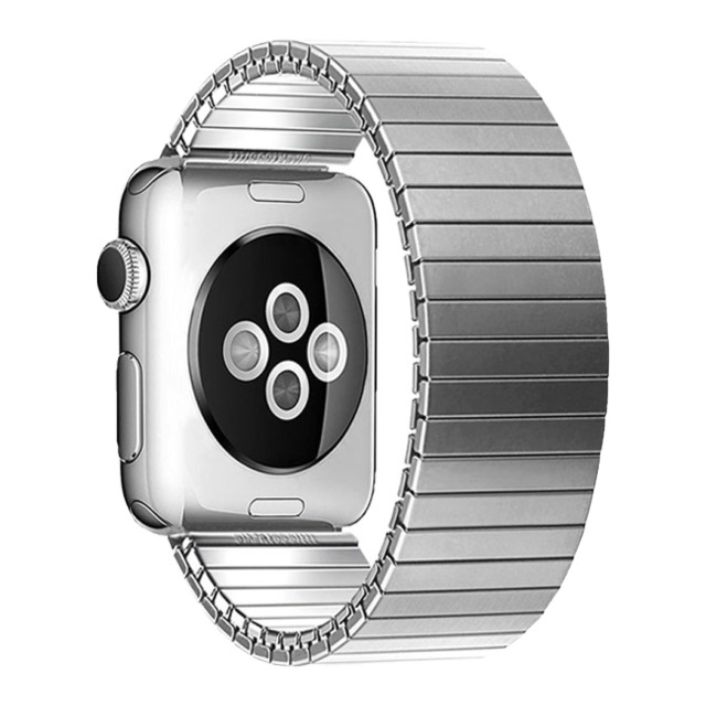【Apple Watch バンド 49/45/44/42mm】メタルストレッチバンド Sサイズ (シルバー) for Apple Watch Ultra/SE(第2/1世代)/Series9/8/7/6/5/4/3/2/1サブ画像