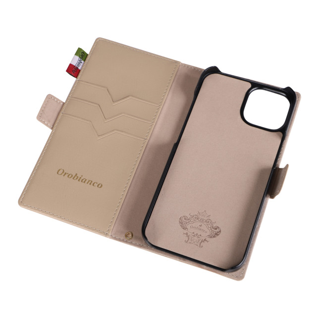 【iPhone14/13 ケース】“ソフト” PU Leather Book Type Case (TAN)goods_nameサブ画像