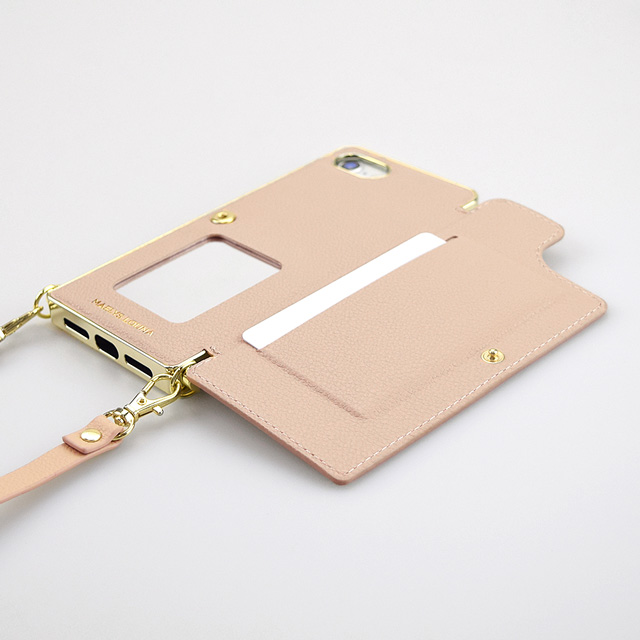 【アウトレット】【iPhoneSE(第3/2世代)/8/7 ケース】Cross Body Case (beige)goods_nameサブ画像