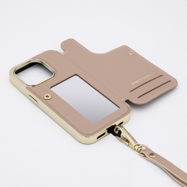 【アウトレット】【iPhone14 Pro ケース】Cross Body Case Duo (beige)サブ画像