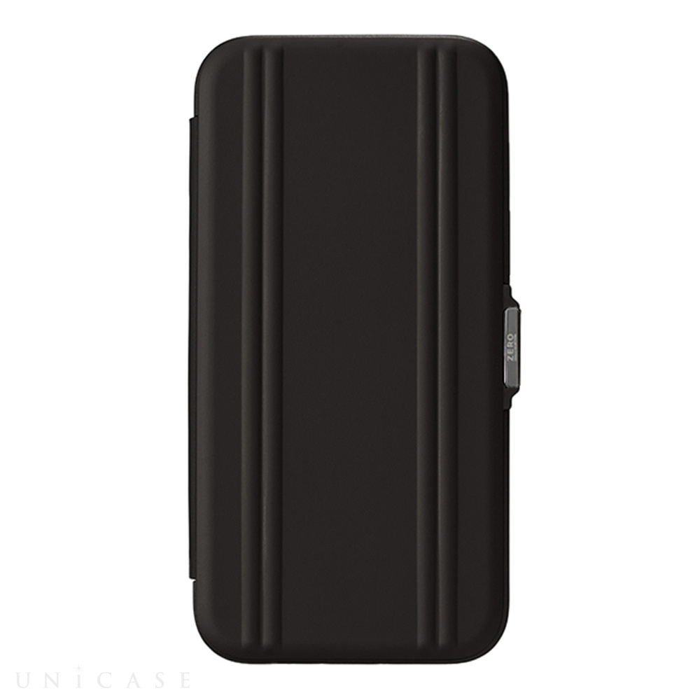 【アウトレット】【iPhone14 Plus ケース】ZERO HALLIBURTON Hybrid Shockproof Flip Case (Black)