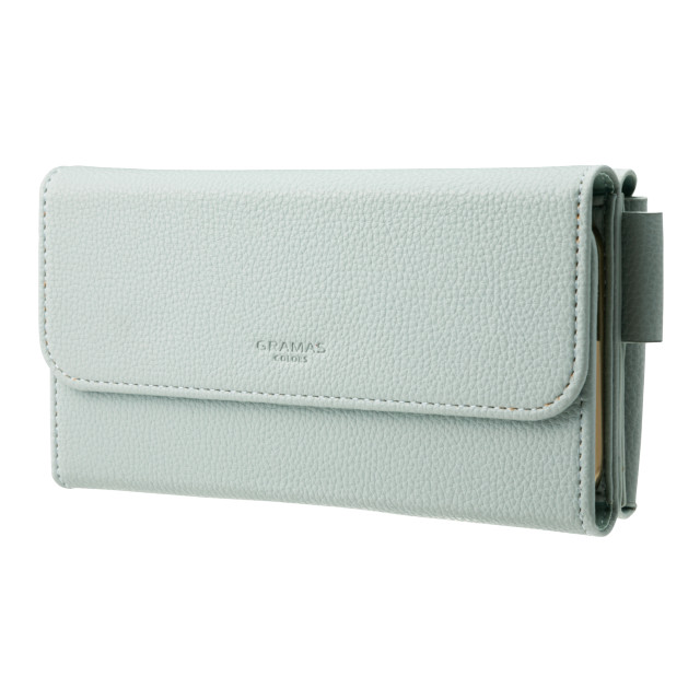 【アウトレット】【iPhone13 ケース】Sling Strap PU Leather Bag type Case (Light Blue)goods_nameサブ画像