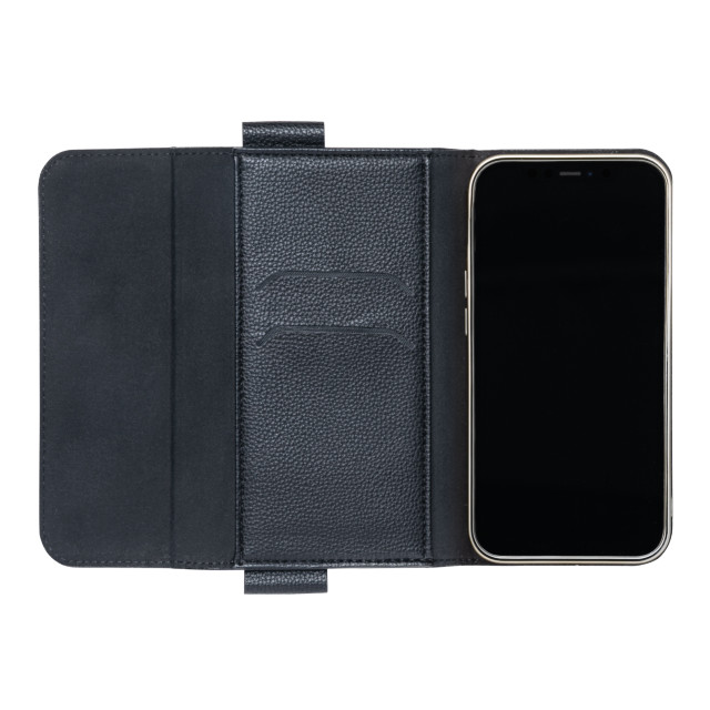 【アウトレット】【iPhone13 ケース】Sling Strap PU Leather Bag type Case (Black)サブ画像