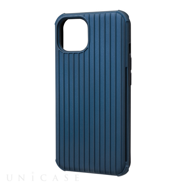 【アウトレット】【iPhone13 ケース】”Rib-Slide” Hybrid Shell Case (Navy)