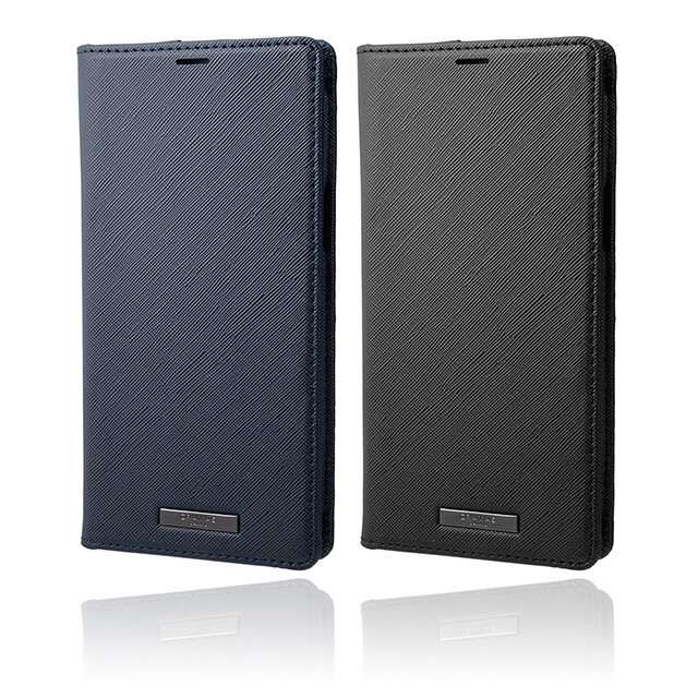 【アウトレット】【iPhone13 Pro Max ケース】“EURO Passione” PU Leather Book Case (Dark Navy)サブ画像