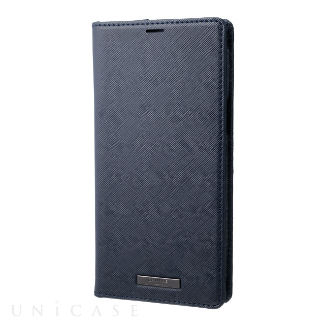 【アウトレット】【iPhone13 Pro Max ケース】“EURO Passione” PU Leather Book Case (Dark Navy)