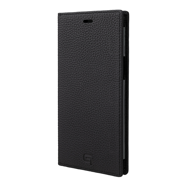 【アウトレット】【iPhone12 Pro Max ケース】Shrunken-Calf Leather Book Case (Black)goods_nameサブ画像