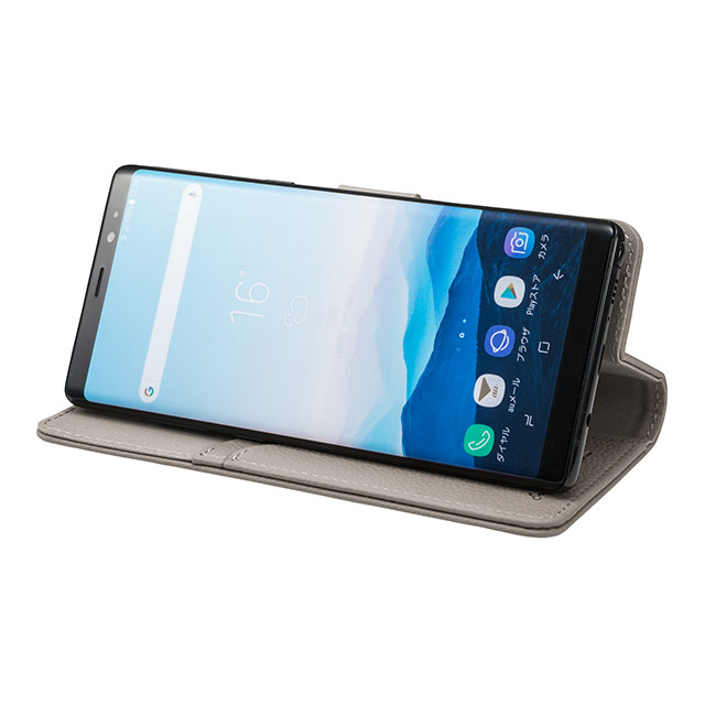 【アウトレット】【マルチ スマホケース】”EveryCa2” Multi PU Leather Case for Smartphone L (Gray)サブ画像